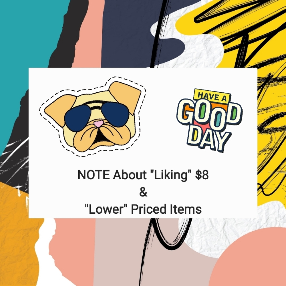 NOTE: About "Liking" Lower-Priced Items